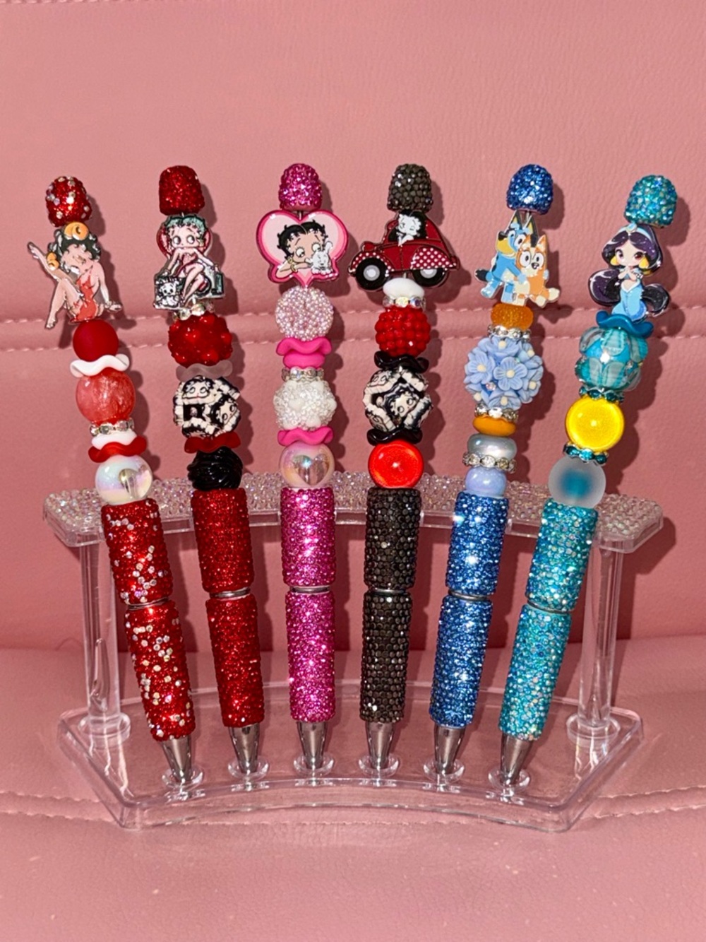 Sparkly Rhinestone Beaded Pens